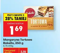Biedronka Margaryna tortowa oferta