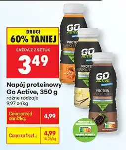 Biedronka Napój proteinowy różne rodzaje oferta