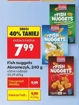 Biedronka Fish nuggets zielona cebulka oferta