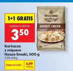 Biedronka Kartacze z mięsem oferta