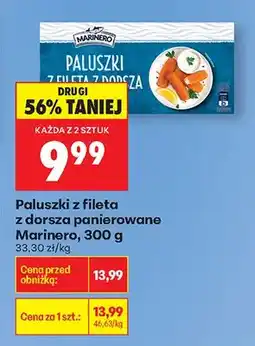 Biedronka Paluszki z fileta z dorsza panierowane oferta