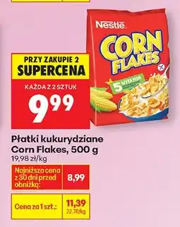 Biedronka Płatki kukurydziane Corn Flakes oferta