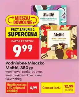 Biedronka Podniebne mleczko waniliowe oferta