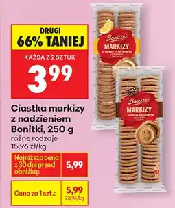 Biedronka Ciastka markizy z nadzieniem oferta
