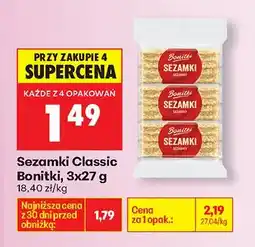 Biedronka Sezamki Classic oferta