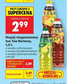 Biedronka Napój niegazowany Ice Tea o smaku cytrynowym oferta