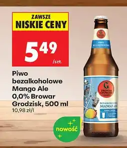 Biedronka Piwo bezalkoholowe Mango Ale 0,0% oferta