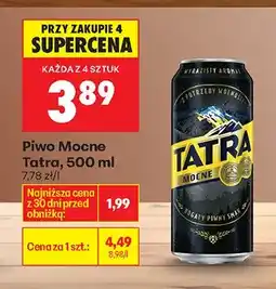 Biedronka Piwo mocne oferta