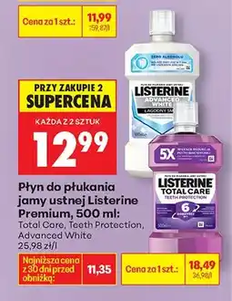 Biedronka Płyn do płukania jamy ustnej Advanced White oferta