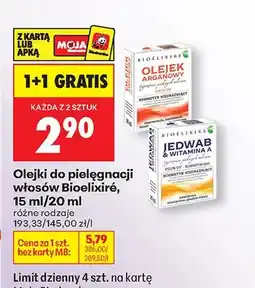 Biedronka Olejek arganowy do pielęgnacji włosów oferta