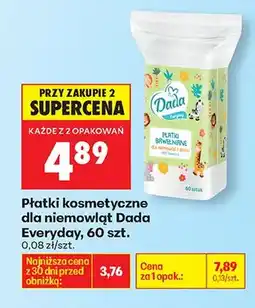Biedronka Płatki kosmetyczne dla niemowląt Everyday oferta