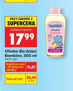 Biedronka Oliwka dla dzieci oferta