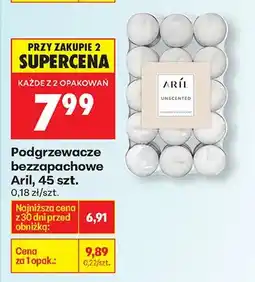 Biedronka Podgrzewacze bezzapachowe 45szt oferta
