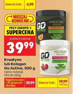 Biedronka Suplement diety kreatyna Go Active oferta