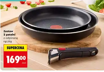 Zestaw 2 patelni z odpinaną rączką