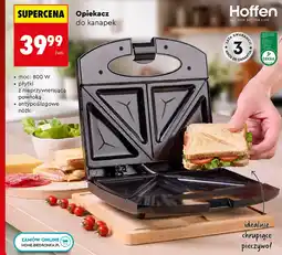 Biedronka Hoffen Opiekacz do kanapek oferta
