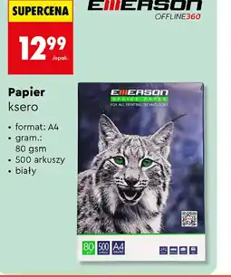 Biedronka Papier ksero Emmeason oferta