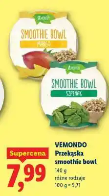 Lidl VEMONDO Przekąska smoothie bowl oferta