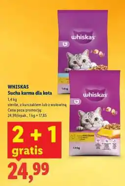 Lidl WHISKAS Sucha karma dla kota oferta