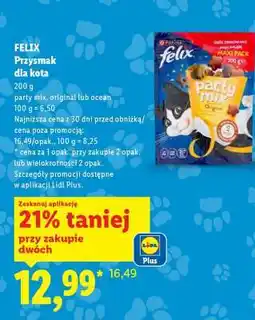 Lidl FELIX Przysmak dla kota oferta