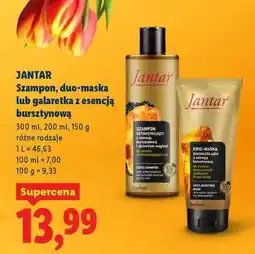 Lidl JANTAR Szampon, duo-maska lub galaretka z esencją bursztynową oferta