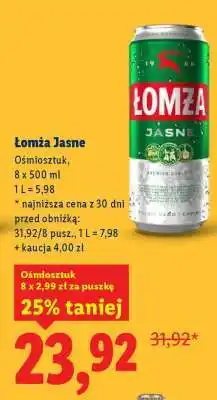 Lidl Łomża Jasne oferta