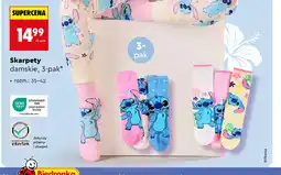 Biedronka Skarpetki damskie 3-pak oferta