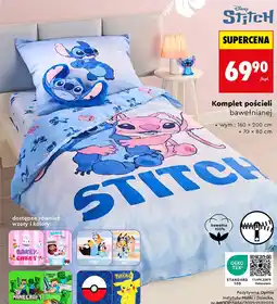 Biedronka Disney Stitch komplet pościeli oferta