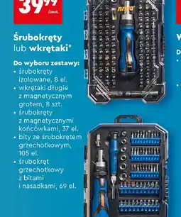 Biedronka Srubokręty lub wkrętaki oferta