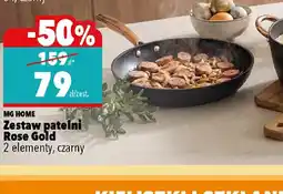 Biedronka MG HOME Zestaw patelni Rose Gold oferta
