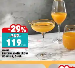 Biedronka Krosno Zestaw kieliszków oferta