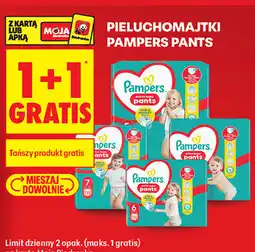 Biedronka Pieluchomajtki Pampers Pants oferta