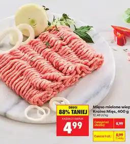 Biedronka Mięso mielone wieprzowe Kraina Mięs oferta