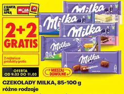 Biedronka Czekolady Milka, 85-100 g, różne rodzaje oferta