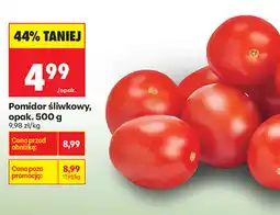 Biedronka Pomidor śliwkowy, opak oferta