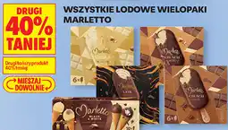 Biedronka Wszystkie lodowe wielopaki Marletto oferta