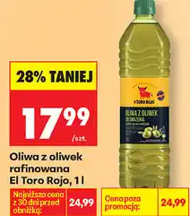 Biedronka Oliwa z oliwek rafinowana El Toro Rojo oferta