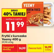 Biedronka Frytki z kurczaka Yeemy oferta