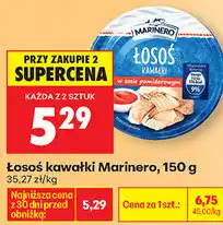Biedronka Łosoś kawałki Marinero oferta