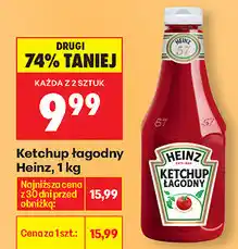 Biedronka Ketchup łagodny Heinz oferta