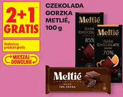 Biedronka Czekolada gorzka Meltie oferta