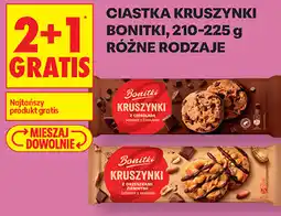 Biedronka Ciastka Kruszynki Bonitki, 210-225 g różne rodzaje oferta