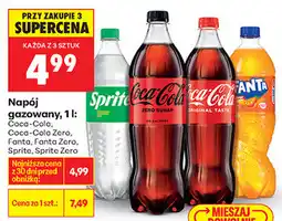 Biedronka Napój gazowany Coca-Cola, Fanta, Sprite oferta