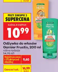 Biedronka Odżywka do włosów Garnier Fructis oferta