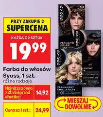Biedronka Farba do włosów Syoss, 1 szt oferta