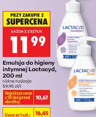 Biedronka Emulsja do higieny intymnej Lactacyd, 200 ml (różne rodzaje) oferta