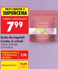 Biedronka Kule do kąpieli Linda, 6 sztuk oferta