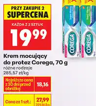 Biedronka Krem mocujący do protez Corega, 70 g (różne rodzaje) oferta