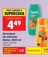 Biedronka Szampon do włosów Natei oferta