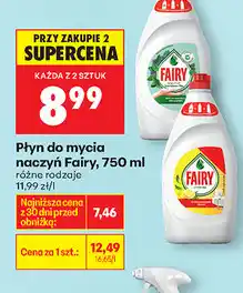 Biedronka Płyn do mycia naczyń Fairy oferta